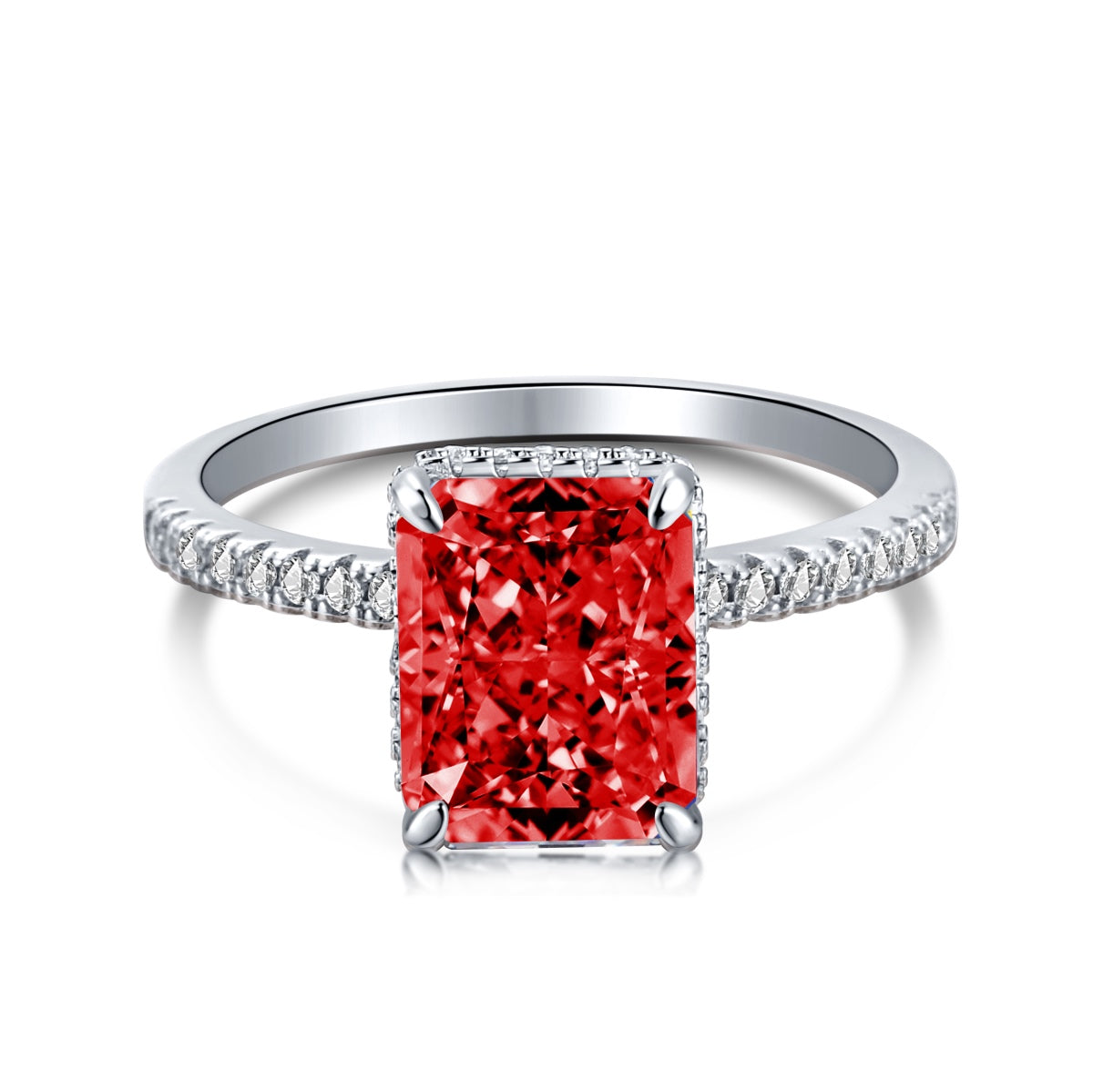 [Kismet Jewels ]4.0 Carat Luxurious Engagement Ring