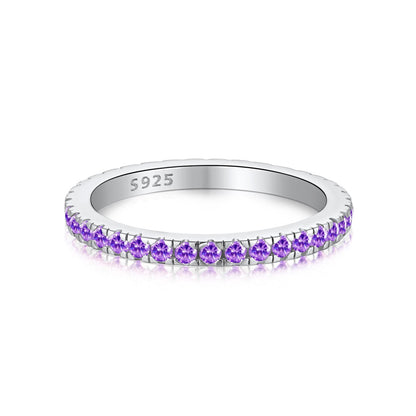 [Kismet Jewels ]Delicate Sparkling Round Cut Daily Ring