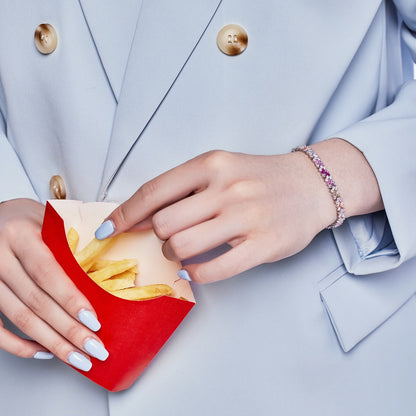 [Kismet Jewels ]Dazzling Unique Multi Shape Daily Bracelet