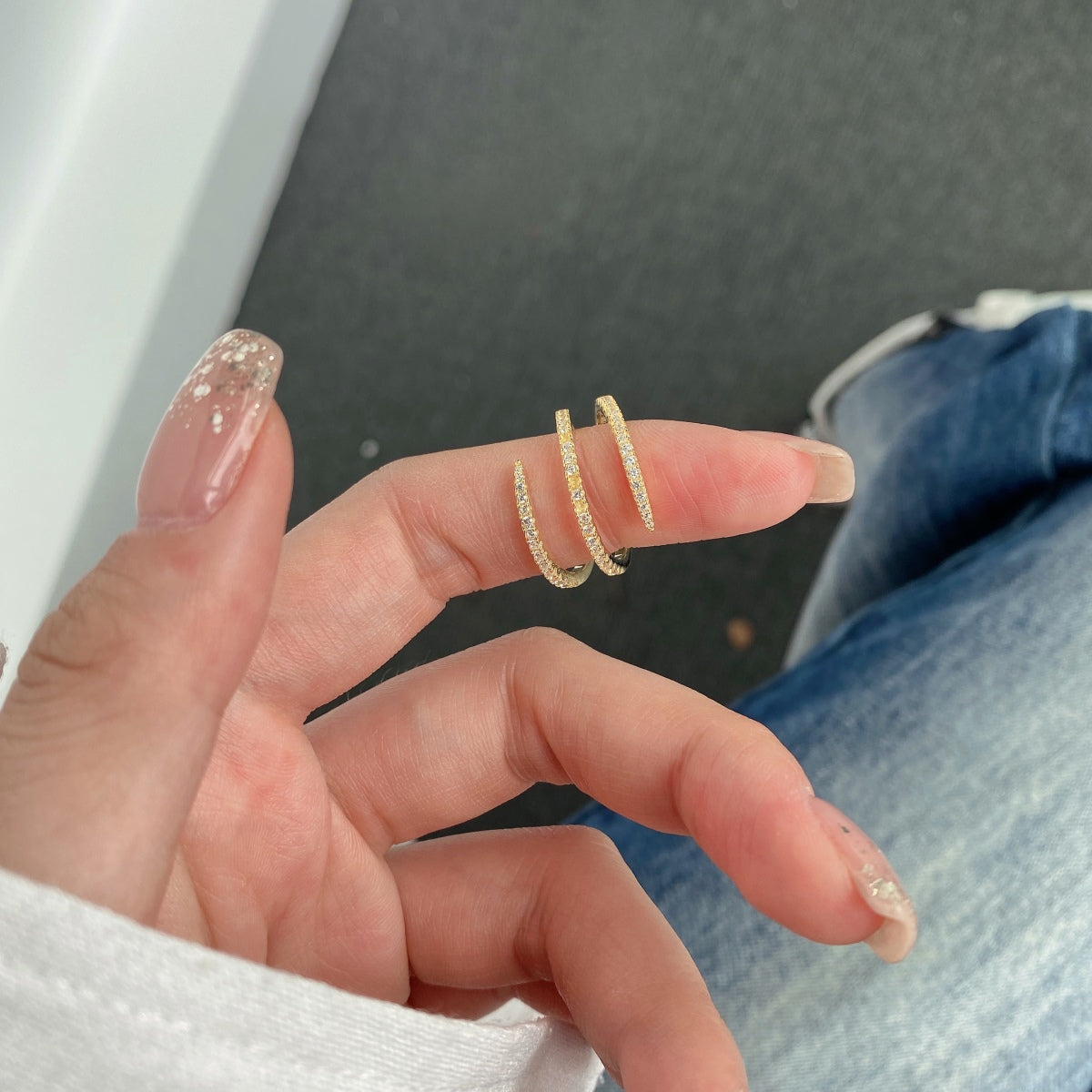 [Kismet Jewels ]Unique Vibrant Entangle Daily Ring